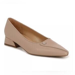 NATURALIZER Elegant Blush Womens Loafers Georgia Low-Heel Pumps Shoes Size 7 NWT